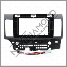 Resim NAVİDİAMOND ÖZER ELEKTRONİK MITSUBISHI LANCER 2008-2015 ANDROİD TEYP ÇERÇEVE (9 INCH) Uyumlu - SOKET - CANBUS 