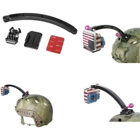 Resim Gopro Uyumlu Kask Uzatma Aparatı Çok Renkli 