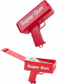 Resim Kanonik Education Para Dolar Atma Makinası Super Money Gun Para Saçma Fırlatma Tabancası 