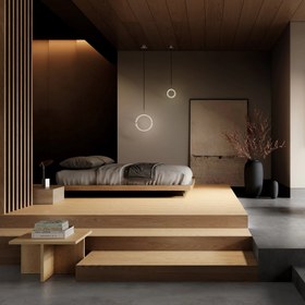 Resim Sunao Vase Slim Hexa Black - Seramik 