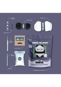 Resim Amigurumi Panda Tığ Kiti, Amigurumi Seti 