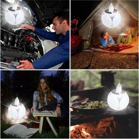 Resim Epilons P-038 Solar Güneş Enerji ve USB Sarjli 5 Kanatlı 