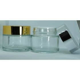 Resim Boş Krem Kavanozu 100 ml (3 Adet) Şeffaf Boş Şişe 