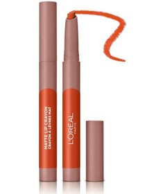 Resim L'Oreal Paris Infaillible Matte Lip Crayon Mat Kalem Ruj 106 Mon Cinnamom 