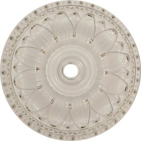 Resim Bazaar Avm 40X40 cm Oval Dekoratif Avize Göbeği 