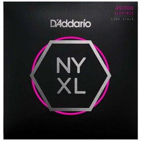 Resim Daddario NYXL45100 Bas Gitar Tel Seti | NYXL Nickel Wound, .045-.100 