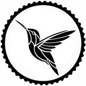 Resim Kıvırcıkyoga Kuş Tasarım 1.Model Sticker 10 x 10 cm 