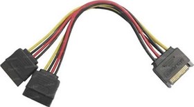 Resim P202 15Pin Sata - 2X15Pin Sata Dönüştürücü Kablo Dark