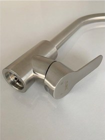 Resim Fleko Inox 360 Derece Dönebilen Eviye Bataryası - Mutfak Bataryası Inox 