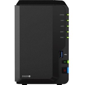 Resim SYNOLOGY DS220+ 2 YUVALI KİŞİSEL BULUT NAS SİSTEMİ (DİSKSİZ) 