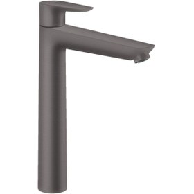 Resim Hansgrohe Talis E Lavabo Bataryası 240 Sifon Kumandalı, Mat Siyah Krom 71716340 