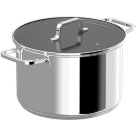 Resim Berghoff Dina Helix Paslanmaz Çelik Kapaklı Tencer Çelik 