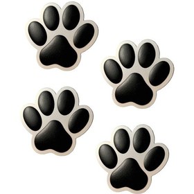 Resim 10x12 Cm Pati İzleri Sticker Laptop Kask Araba Motor Defter 