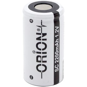 Resim Orion 1.2 V Ni-Cd SC 2200 mAh Şarj Edilebilir Pil 