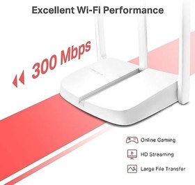 Resim Mercusys MW306R, 300 Mbps Çok Modlu Kablosuz N Router 