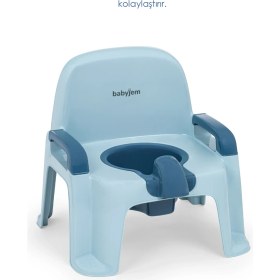 Resim Babyjem Afacan Lazımlık Indigo Mavi 