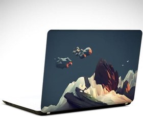 Resim İllüstrasyon Laptop Sticker 19 inch (40,5X27CM) 
