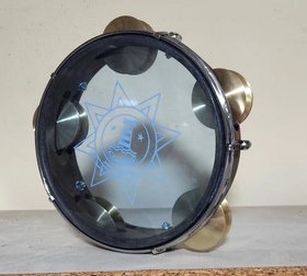 Resim Riq Tef Tambourine Marine W / Cymbals vgso 
