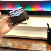 Resim MESACRAFT Hakiki Deri Cüzdan ,unisex Süper Crayz Deri, Ince Model Kredi Kartı & Kartvizitlik, 