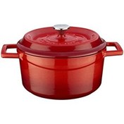 Resim Lava Trendy Çap(ø) 20 CM Kırmızı Döküm Yuvarlak Tencere 