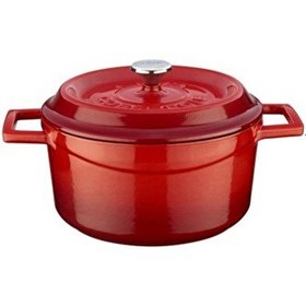 Resim Lava Trendy Çap(ø) 20 CM Kırmızı Döküm Yuvarlak Tencere 