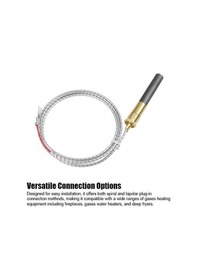 Resim Tongxida Isıtıcı Aksesuarı: 910mm Termopil Sıcaklık Sensörü, 750mv Hızlı Yanma, Tek Bağlantı Seçeneği, Çeşitli Gaz Cihazları İ 