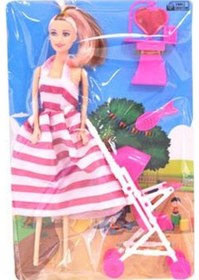 Resim Oydaş Oyuncak Pusetli Bebek Arabalı Barbie 9011755 