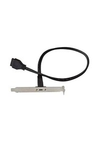 Resim 20 pin usb 3.0 anakart typec çevirici 