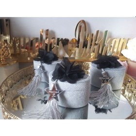 Resim Pleksi İsimlikli İkiz Bebek Şekeri 30 Adet 