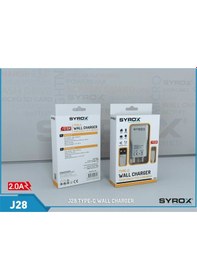 Resim J28 Şarj Aleti Type-C Usb-C Duvar Şarj Aleti Syrox 2A Set 
