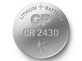 Resim GP CR2430 3 V Tekli 2430 Boy Lityum Düğme Pil 