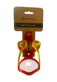 Resim Briviga Plastik Matara Kafesi Sarı Kırmızı Pc Bisiklet Suluk Şişe Kafesi 13.5x7.7cm, 35g Siyah - Kırmızı - Beyaz 