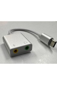 Resim Leonpro Typec ses kartı type-c ses kartı 