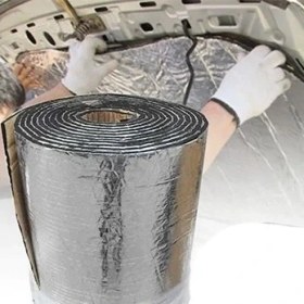 Resim Aksa Acoustic Alüminuze FOLYO Kendinden Yapışkanlı Oto Ses Yalıtım 120X100CM 