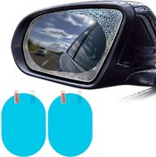 Resim Genel Markalar Oto Yan Ayna Yağmur Cam Film 2 Adet - Buğu Önleyici & Su Tutmaz Film 