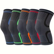 Resim 2 Adet Unisex Koşu ve Bisiklet Dizlik - Rahat, Nefes Alabilir, Ayarlanabilir & Kaymaz Reflektif Şeritli Destek - Siyah, Mavi, Yeşil, Turuncu, Kırmızı, Gri - Sevgililer Günü, Noel, Babalar Günü, Anneler Günü İçin Mükemmel Hediye 