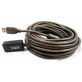 Resim Yenilzd Profesyonel Çipli Usb Extension Uzatma Kablosu20metre 