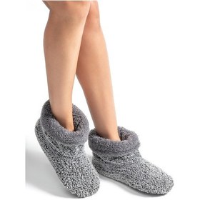 Resim Twigy Comfy Kadın,Garson Boy Ev Botu Gri 36/41 AA0813 Gri 
