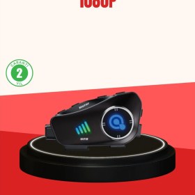 Resim Store Mania Ieg™ Q28 Kameralı Motosiklet Kask Kulaklık Bluetooth 5.3 Su Geçirmez 1080P Hd 