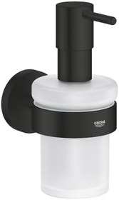 Resim Grohe Essentials Sıvı Sabunluk Seti Mat Siyah 1022572430 