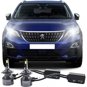 Resim Megamarket06 Peugeot 3008 Led Kısa Far Ampulü Ultra H7 
