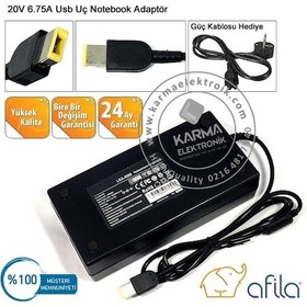 Resim Lenovo Uyumlu Adl135Xdc3A, Adp-120Th B Adaptör Cihazı, Şarj Aleti (135W) 
