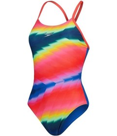 Resim Speedo Endurance Plus Kadın Yüzücü Mayosu 8-1284716785 Çok Renkli 