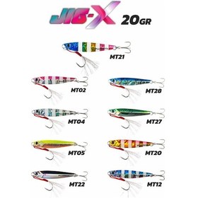 Resim Fujin Jig-x 20gr Light Jigging Jig Yem Mt39 Crash Crown 