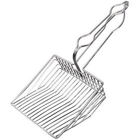 Resim Soulader Kedi Kumu Küreği Paslanmaz Çelik Dayanıklı Kedi Ekipmanları Evcil Hayvan Aksesuarları 