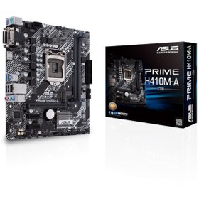 Resim Asus Prime H410M-A/CSM Intel H410 2933 MHz DDR4 Soket 1200 mATX Anakart Asus