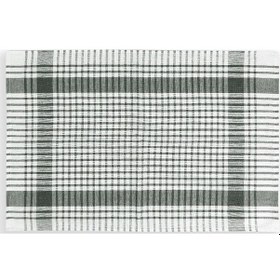 Resim Pamuklu Yeşil Renkli Pöti Kareli 4'lü Kurulama Bezi, Beslenme Örtüsü, Servis Peçetesi 