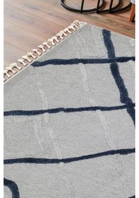 Resim Pablo Plz 03 Mavi - Salon, Koridor Yolluk , Mutfak, Antre, Yatak Ve Oturma Odası Halısı Mavi 1 