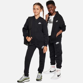 Resim Nike K Nsw Club Ft Hd Fz Ls Çocuk Ceket 