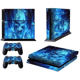Resim Sony Ps4 İçin Dokuro Desen Moda Renk Koruyucu Film Sticker 